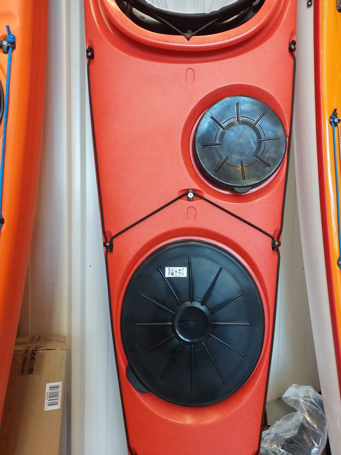 Couvercle De Trappe Arrière Ovale Compatible NORTH SHORE / VALLEY-34x30 VCP Original - KAJAKSPORT – Image 2