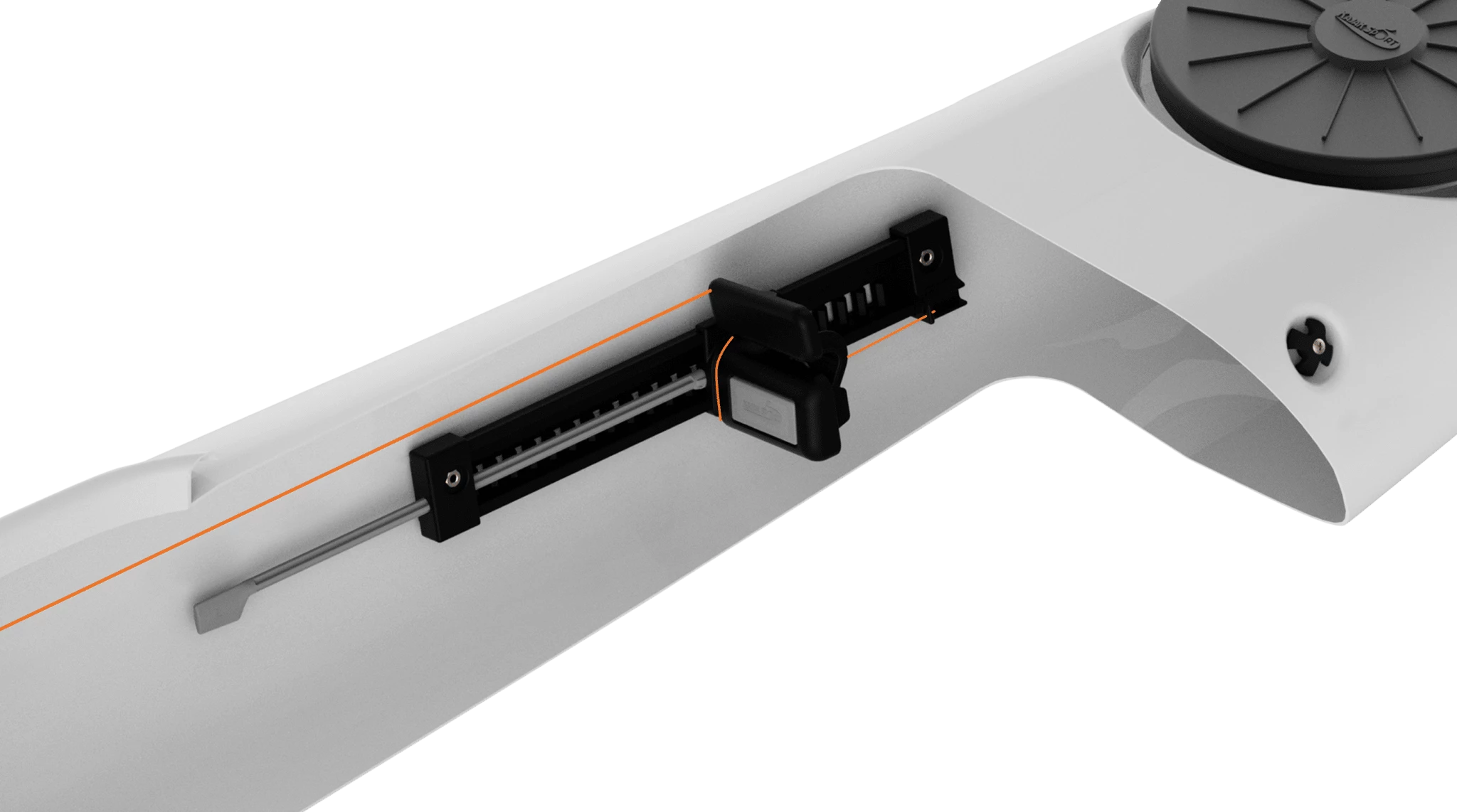 Paire De Pédales Doubles Pour Gouvernail Kayak - KS Steering Parts For Footrest 2 - KAJAKSPORT – Image 4