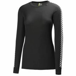 Tee Shirt Femme LIFA ORIGINAL NOIR (manche Longue) HELLY HANSEN